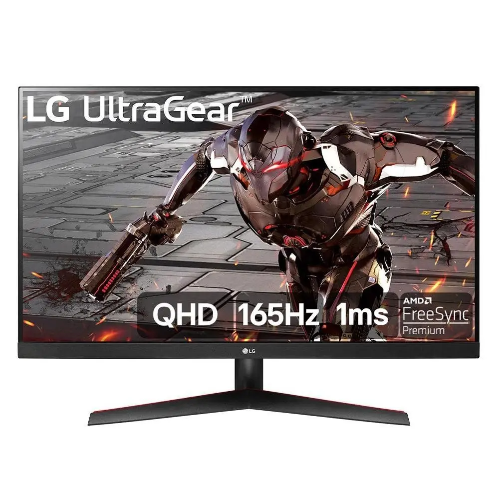 Monitor Gamer LG UltraGear 32” 2K QHD 165Hz 1ms FreeSync Premium