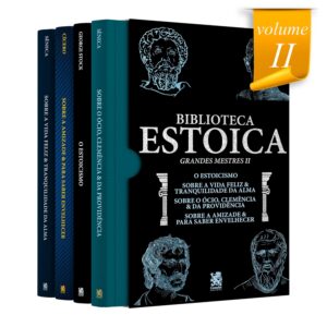 Biblioteca Estoica Volume II: Box com Livros Essenciais da Filosofia Estoica