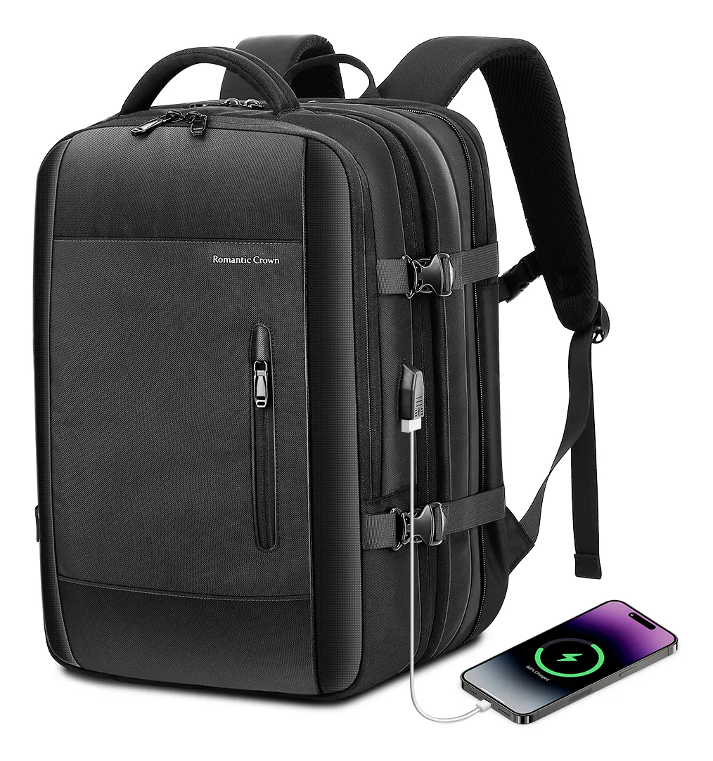 Mochila Viagem Executiva Grande Notebook Masculina Feminina